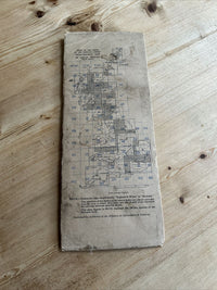 EAST ANGLIA Ordnance Survey CLOTH Sheet 9 Quarter Inch Map 4th Ed 1946 IPSWICH