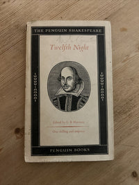 PENGUIN SHAKESPEARE No B1 1949 TWELFTH NIGHT What You Will Dust Jacket