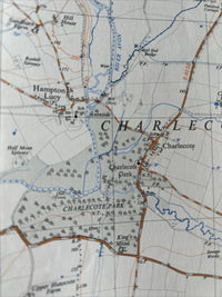 STRATFORD ON AVON East - Ordnance Survey 1:25000 First Series Map SP25 1951