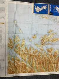 WESTERN HIGHLANDS - Ordnance Survey Quarter Inch Sheet 4 1967 Mull Skye
