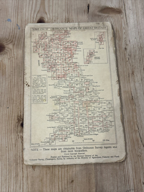 HELMSDALE Ordnance Survey Seventh SeriesOne Inch Map Sheet 15  1958 Brora