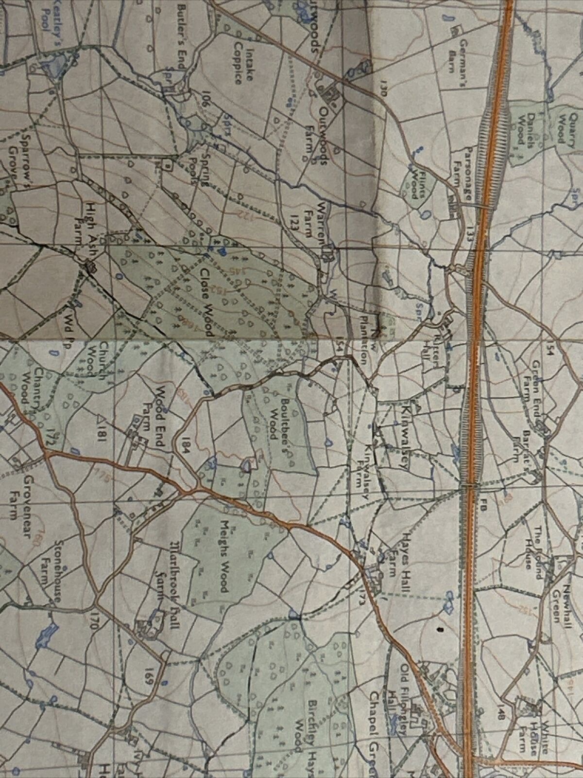 COVENTRY (North) & MERIDEN Pathfinder Ordnance Survey SP28/38 1:25000 1978