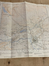 CRIEFF Ordnance Survey 1:25000 First Series 1956 NN82 Perthshire Castle Cluggy