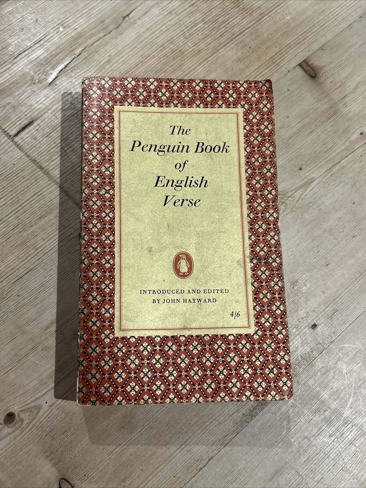 PENGUIN BOOK OF ENGLISH VERSE  Penguin Poets 1960 D32 Selected By John Hayward