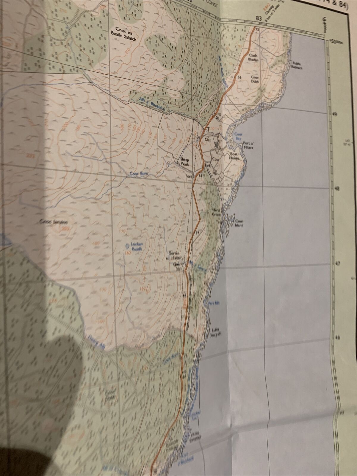GROGPORT (KINTYRE) Pathfinder Ordnance Survey No 440 (NR 74 & 84) 1:25000 1989