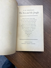 THE SEA AND THE JUNGLE,  HM Tomlinson, Penguin Books No 898 1953 Brazil