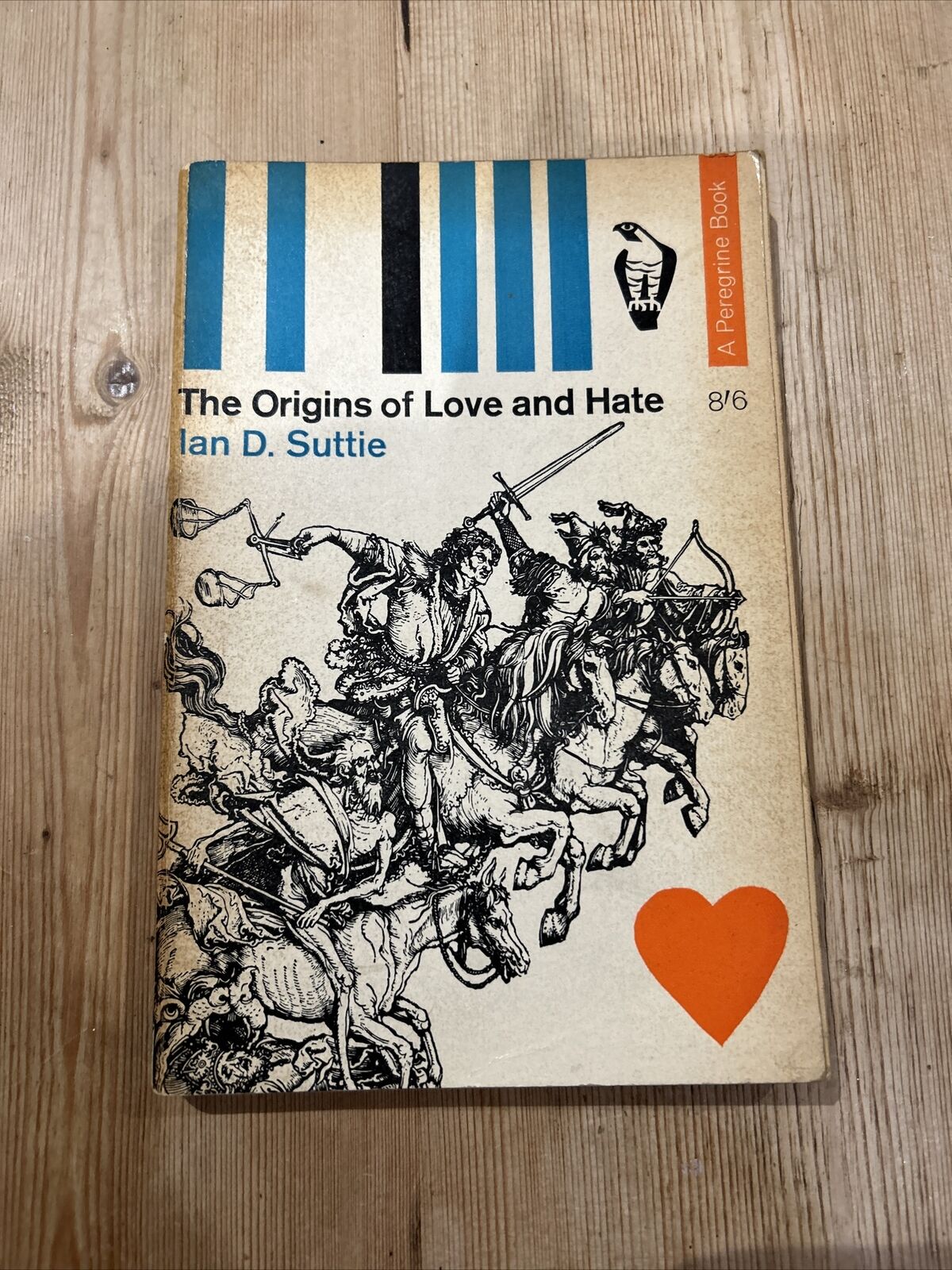 THE ORIGINS OF LOVE AND HATE Ian D Suttie- Peregrine Book Penguin 1963 Y31