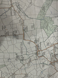 HARTEST And RATTLESDEN Pathfinder 1006 TL85/95 Ordnance Survey 1:25000 1987