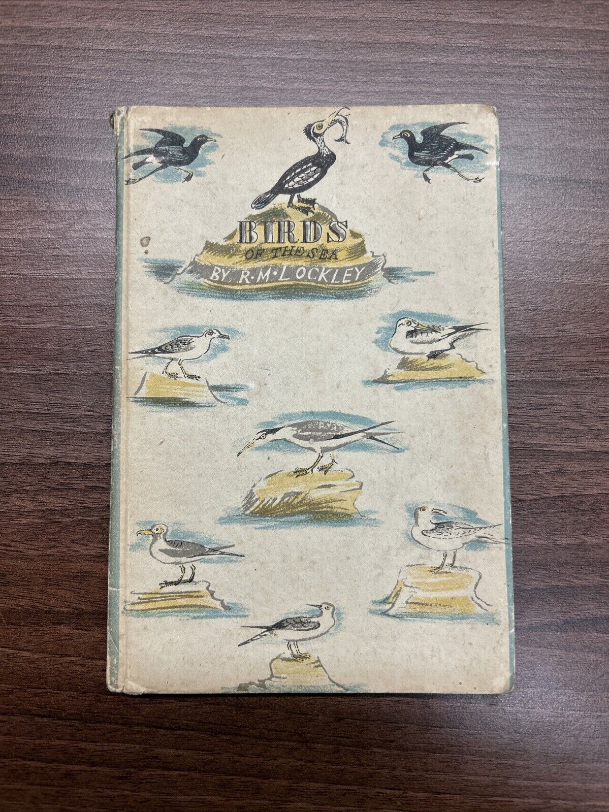 BIRDS OF THE SEA R M Lockley King Penguin No 24 1945 Hardback