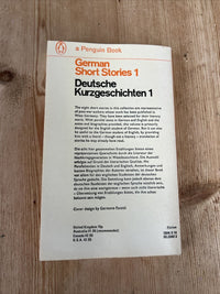 GERMAN SHORT STORIES Deutsche Kurzgeschichten Penguin Books Parallel text 1978