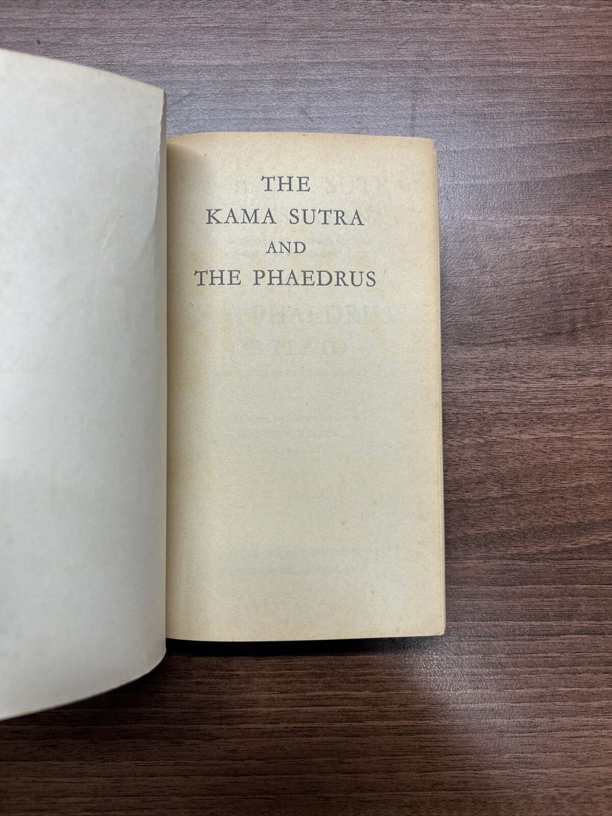 The Kama Sutra of Vatsyayana & the Phaedrus of Plato (1963) Kimber Books