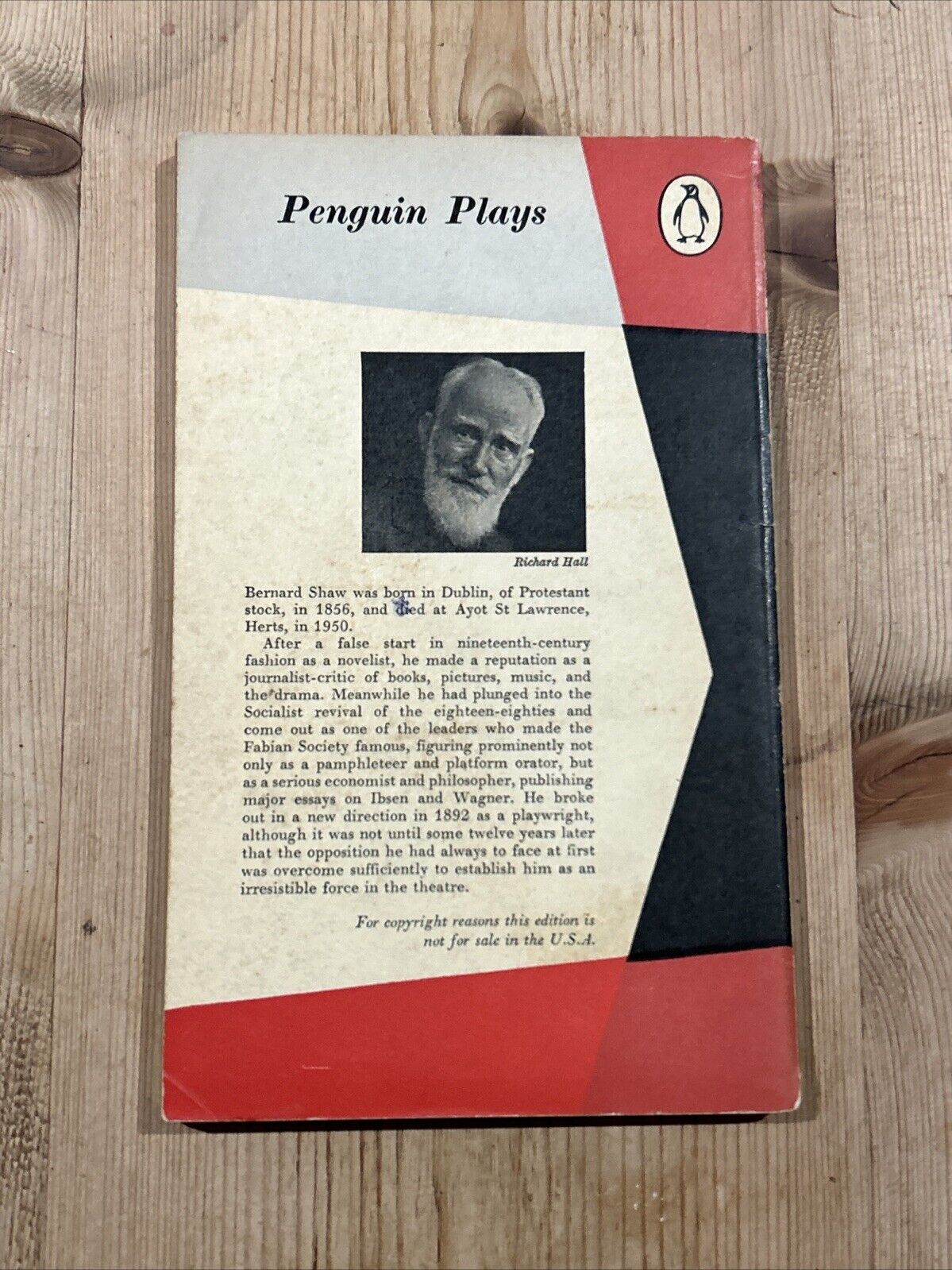 PENGUIN PLAYS Bernard Shaw PL3  1962 Pygmalion