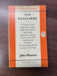 THE DECEIVERS - John Masters - Penguin Fiction Paperback No 1085 1955