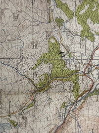 OBAN & LOCH AWE Ordnance Survey One Inch Sheet 61 Popular Edition 1925 Inveraray