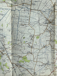 HUNTINGDON & PETERBOROUGH  Ordnance Survey 1 In Map 1946 Sixth Edition Sheet 134