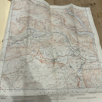 CASTLETON EDALE Ordnance Survey Sheet SK18 1:25000 1951 Hope Bradwell Derwent