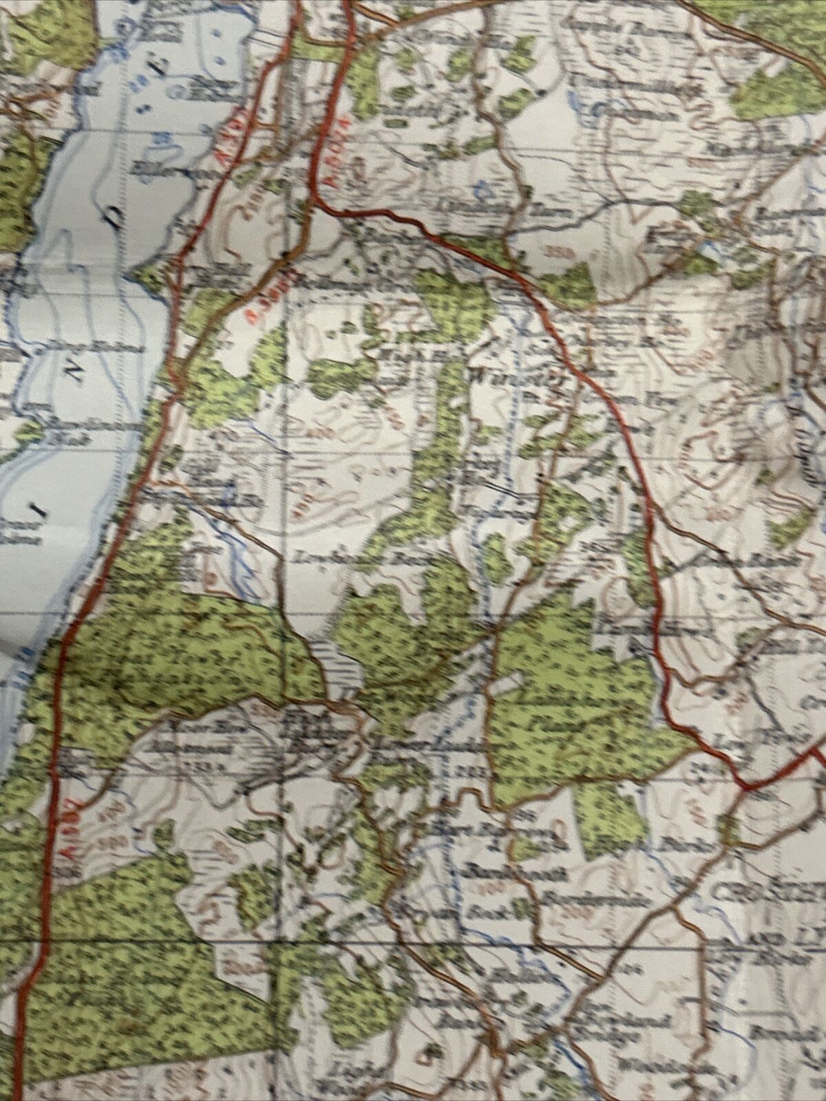 LANCASTER & KENDAL Ordnance Survey CLOTH 6th Series 1947 Sheet 89 One Inch