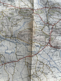 WESTON SUPER MERE Ordnance Survey Seventh Series Paper One In Map Sheet 165 1958