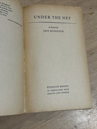 UNDER THE NET Iris Murdoch - Penguin Books No 1455 1960 First