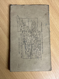 ENGLAND SOUTH WEST Ordnance Survey Cloth Quarter Inch Map 1920 Sheet 10 Sections