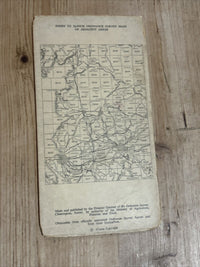 BURNLEY NELSON IGHTENHILL - Ordnance Survey Sheet SD83 1:25000 1954