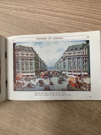 Memories Of London - Valentine & Sons - Souvenir Pictures Good Condition 1952