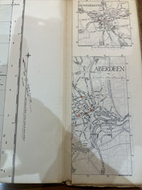 THE EASTERN HIGHLANDS 1946 Ordnance Survey CLOTH Sheet 5 Quarter Inch Map Dundee