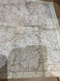 Dorking - Ordnance Survey 1:25,000 Map Sheet TQ14 1959