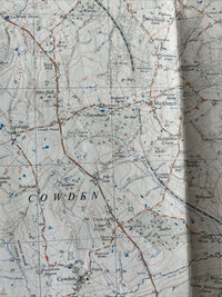 EDENBRIDGE Ordnance Survey First Series Sheet TQ44 1:25,000 1957 Hever Cowden