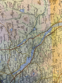 Bartholomew Half Inch Map No 37 Galloway Scotland  1971