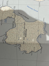 FETLAR NORTH Ordnance Survey Second Series 1:25,000 Map HU59/69 1976 Shetland