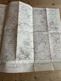 WELLINGTON Somerset Ordnance Survey Sheet ST12 Two & Half Inch MAP 1963 Oake