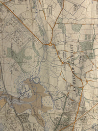 BERE REGIS Ordnance Survey Second Series 1:25,000 Map SY89/99 1972