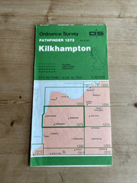 KILKHAMPTON Pathfinder 1273 SS21/31 Ordnance Survey 1:25,000 1990 Bradworthy