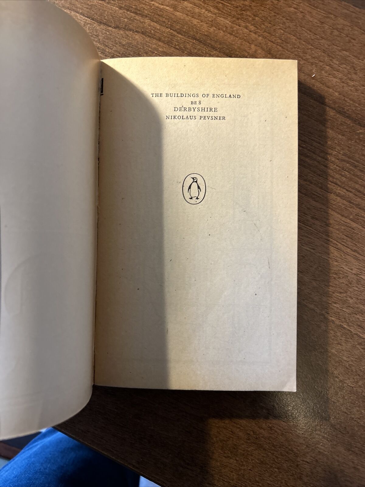 DERBYSHIRE Penguin Buildings of England BE8 1953 PEVSNER Paperback Chatsworth