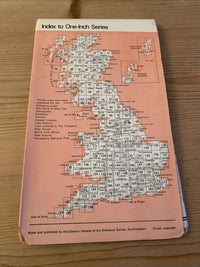 PENRITH Ordnance Survey One Inch Map 83 Ullswater Appleby Good Condition