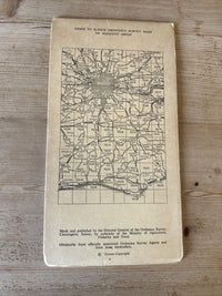 HORSHAM Sussex Ordnance Survey Map 1948 Corr. 1959 2 & Half Inch Sheet TQ13