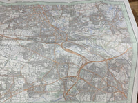 BOLTON South - Pathfinder Ordnance Survey 1:25000 1992 No 712 Westhoughton