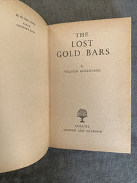 THE LOST GOLD BARS Wilfrid Robertson 1960s? Collins Seagull Picture Dust Jacket