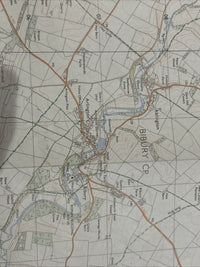 CIRENCESTER Pathfinder 1114 Ordnance Survey 1:25000 1982 SP 00/10 Bibury