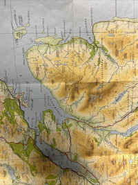 SKYE & TORRIDON - Bartholomew National Map Series Sheet 54 1978 Kyle Of Lochalsh