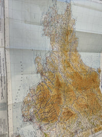 SOUTH WALES 1946 Ordnance Survey Paper Sheet 7 Quarter Inch Map Fourth Edition