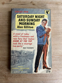 SATURDAY NIGHT AND SUNDAY MORNING Alan Sillitoe Great Pan Books 1962 G391 Notts