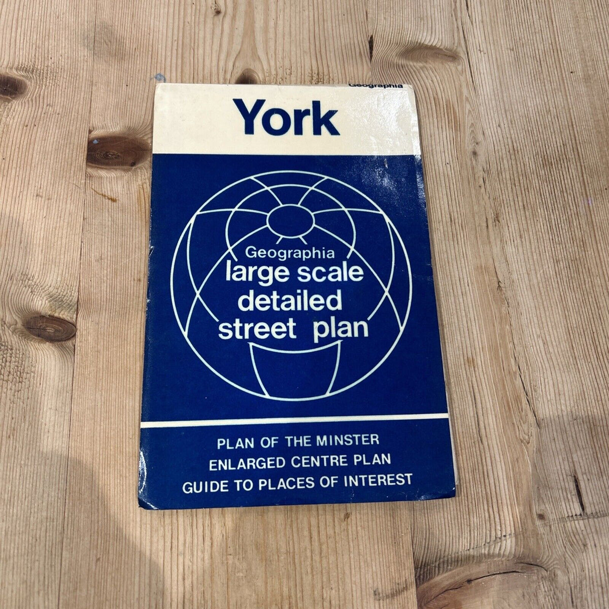 YORK Fulford Acomb Clifton - Map Geographia - 1970s?