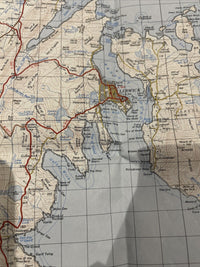 SHETLAND ISLANDS South Mainland Ordnance Survey One Inch Sheet 4 1957 Lerwick