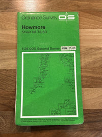 HOWMORE Ordnance Survey Second Series Pathfinder Sheet NF73/83 1977 Lochskipport