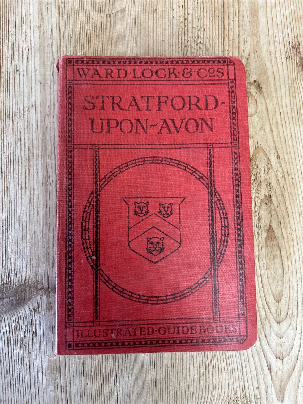 STRATFORD UPON AVON - Ward Lock Guide Book 1927 Sixth Edition Shakespeare