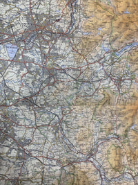 Ordnance Survey - One Inch Tourist Map PEAK DISTRICT 1963