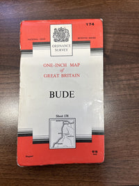 BUDE Cornwall Ordnance Survey Seventh Series Paper 1 in 1961 Sheet 174 Clovelly