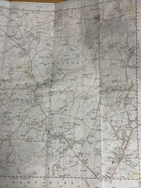 HAMBLEDON Ordnance Survey 1:25000 First Series 1963 SU61 Hampshire